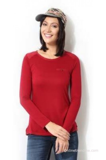 People Casual Full Sleeve Solid Women's Top People Casual Full Sleeve Solid Women's Top